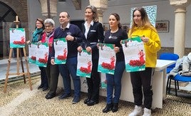 Encarna López, Rafi Gallego, Antonio Rodríguez, Encarna Camacho, Marisa Ortega y Sandra Almeida.