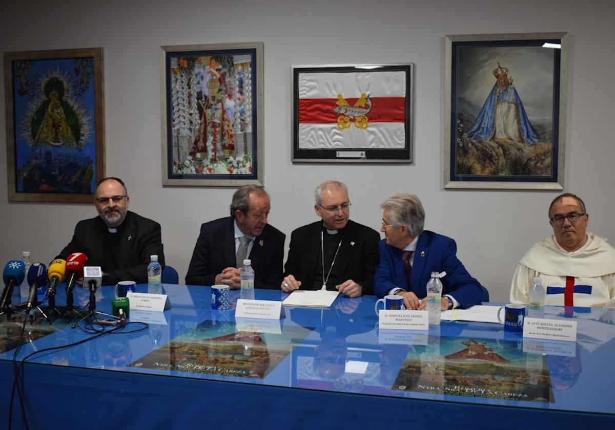 Presentación del Año Jubilar esta mañana en la sede la Cofradía Matriz.