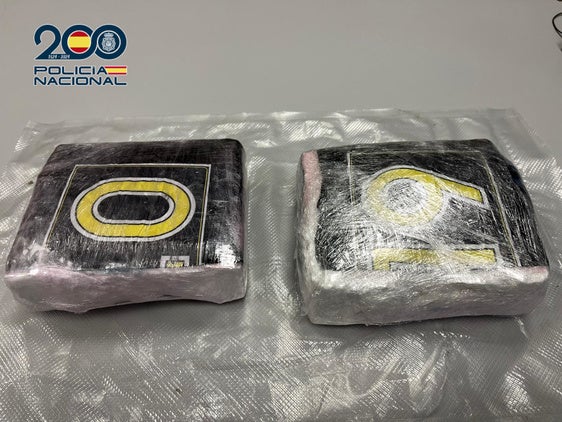 Sustancias incautadas por la Policía.