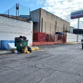 Basura en la zona del Parque Empresarial Europa.