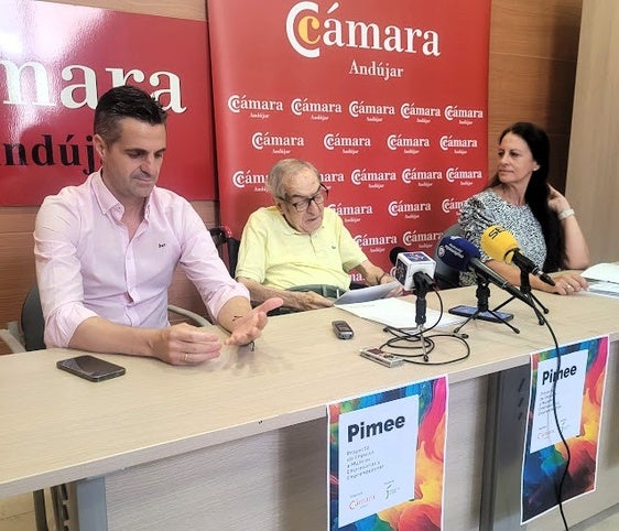 Luis Miguel Carmona, Eduardo Criado y Ana Peña.