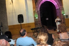 Recital poética celebrado el pasado jueves.