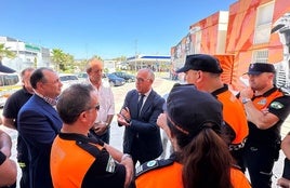 Estrella explicó la nueva normativa en Andújar este mediodía.