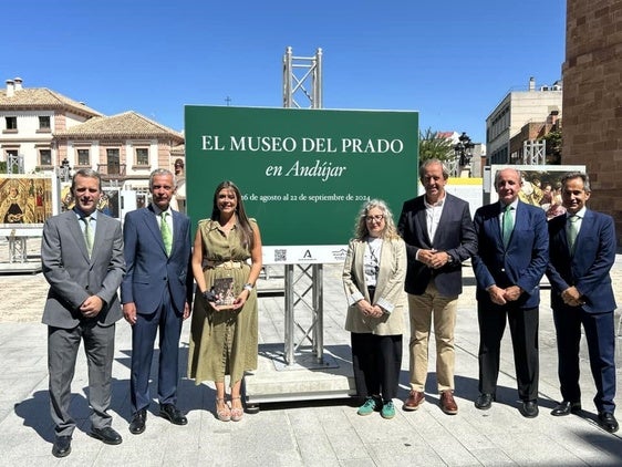 El Museo del Prado se acerca a la ciudadanía andujareña con la muestra en la calle