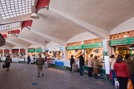 Plaza de Abastos de Andújar, que cumple 75 años.