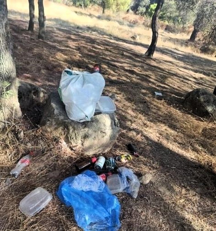 La asociación Ameco denuncia la acumulación de suciedad en el 'camino viejo'