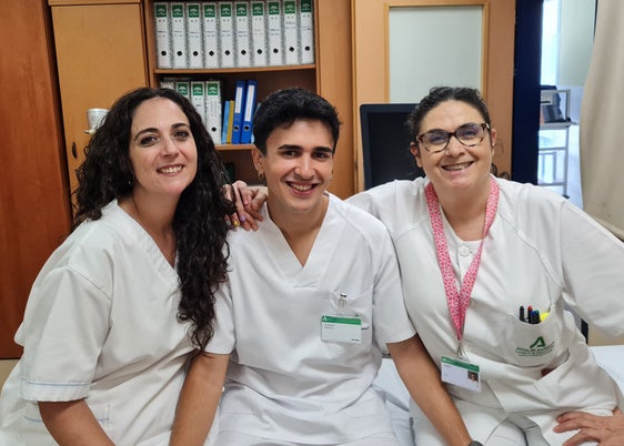 Cuatro estudiantes de Medicina hacen prácticas en el Hospital Alto Guadalquivir