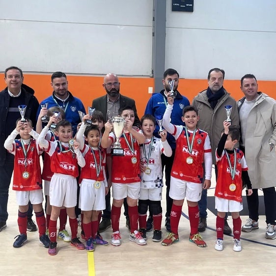 La cantera del Andújar Fútbol Sala empieza a recoger los frutos de su apuesta y compromiso