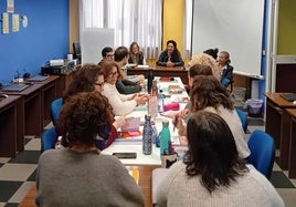 ANA MATA COMPARTIÓ EXPERIENCIAS CON EL ALUMNADO.