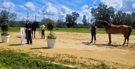 Presentación de los nuevos sementales y de las remozadas instalaciones.