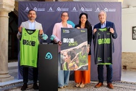 ACTO DE PRESENTACIÓN DE LA PRUEBA EN EL PALACIO DE LOS NIÑOS DE DON GOME.