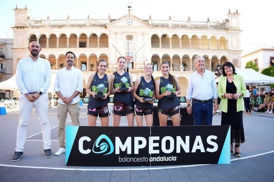 Lo mejor de la base de baloncesto andaluz 3 por 3 se citó en Andújar
