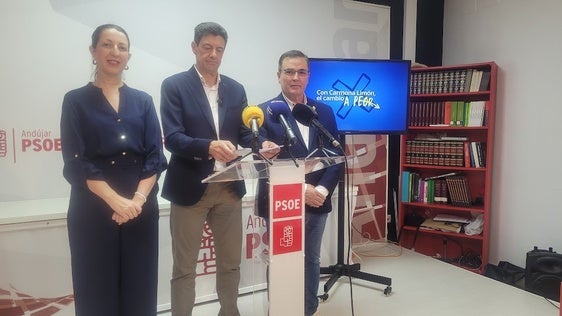 Alma Cámara, Manuel Vázquez y Pedro Luis Rodríguez.