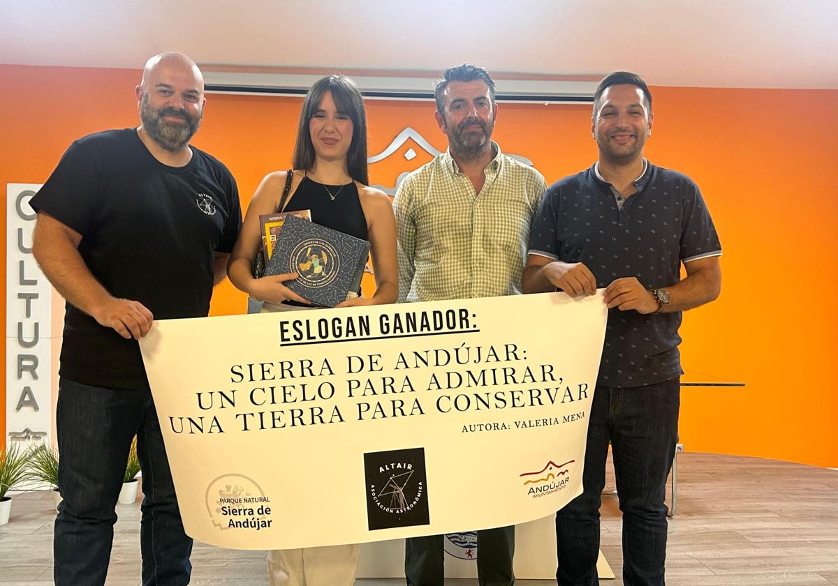 Moisés Portillo, Valeria Mena, Antonio Marín y Emilio Rodríguez.