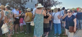 Protestas el pasado día 30 de junio en el Hospital Alto Guadalquivir por el incremento en las listas de espera y falta de especualistas.