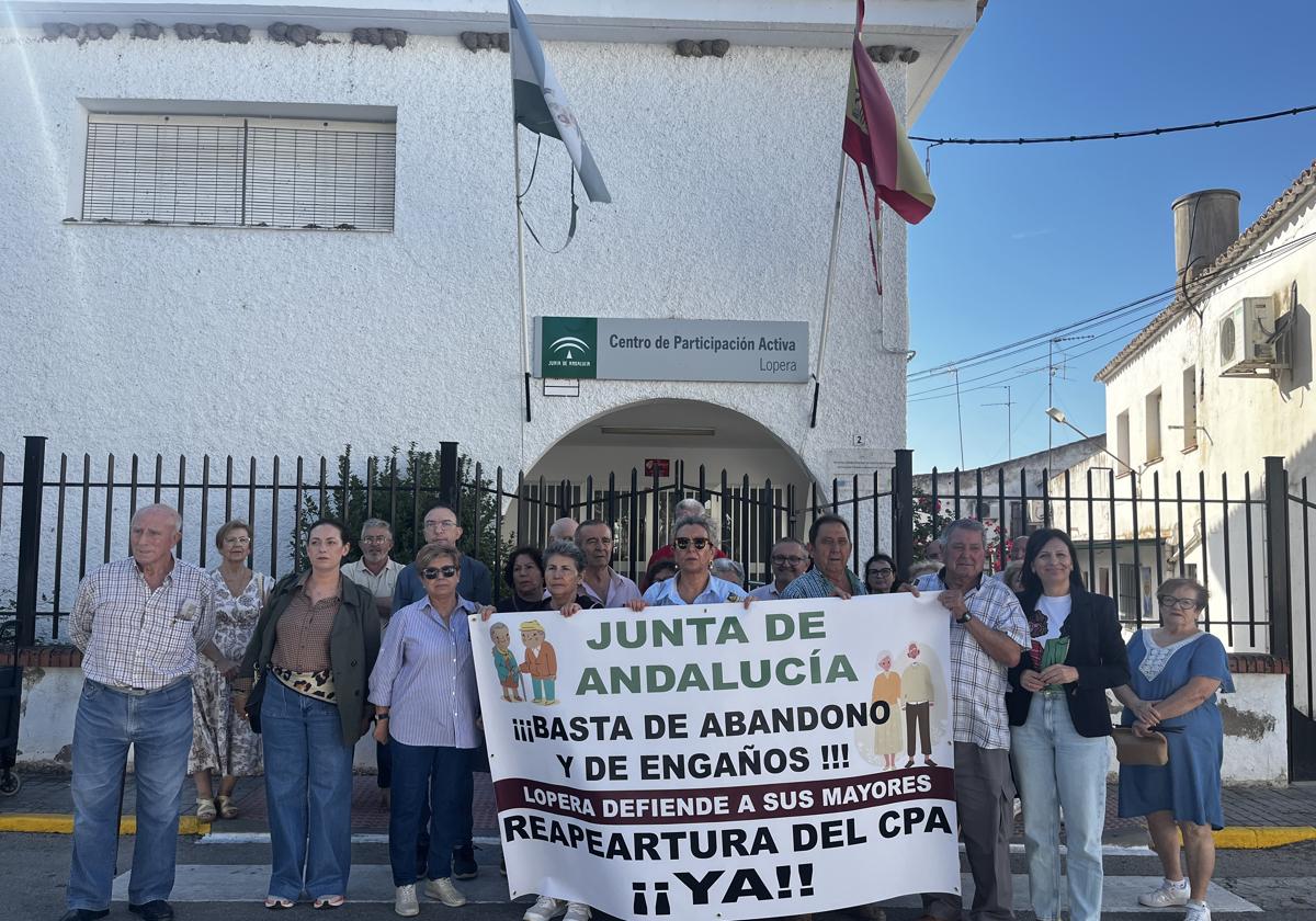 MANIFESTACIÓN DE HOY EN LOPERA.