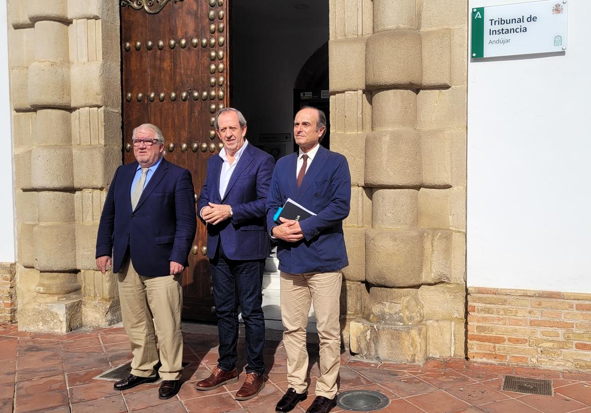 El emblemático Palacio de Justicia de Andújar experimenta mejoras