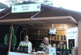 LAS MARCAS DE ROSARIO Y DE GUERRERO EN LA PASADA FIESTA DEL ACEITE EN MARTOS.