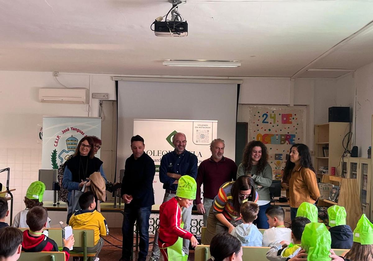 ACTO DE INAUGURACIÓN DE LA ACTIVIDAD ESTA MAÑANA.