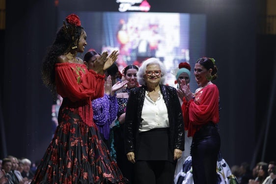 Pilar Vera en la pasada edición de Andújar Flamenca.