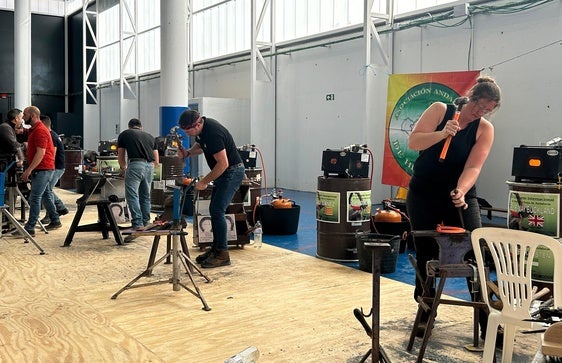 Andújar se convierte en la capital internacional de la forja y el herraje