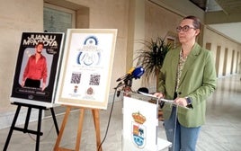 María José Fuentes, adurante la presentación de la programación.