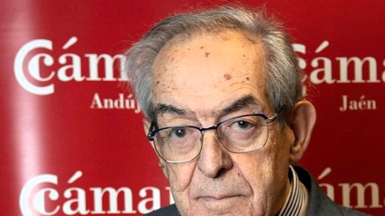 Muere a los 92 años de edad el presidente de la Cámara de Comercio de Andújar, Eduardo Criado García