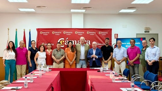 Javier Camello elegido por unanimidad presidente de la Cámara de Comercio de Andújar