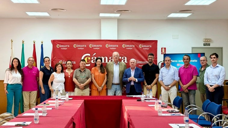 Javier Camello elegido por unanimidad presidente de la Cámara de Comercio de Andújar