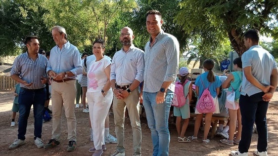 El nuevo parque de Minguillos supone la creación de una zona verde a la entrada de Andújar