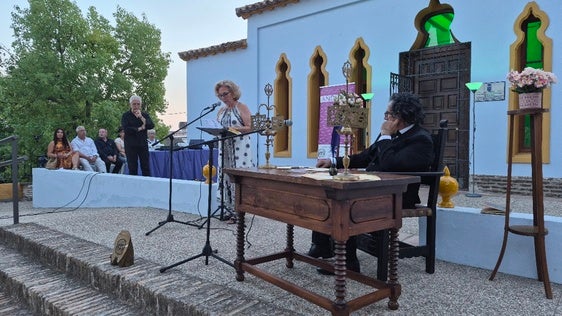 El recital poético de Bécquer de Anduxar acercó el célebre literato a la ciudadanía
