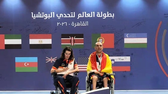 Miguel Ángel Martínez Tajuelo gana la plata por parejas en la World Boccia Challenger 2026