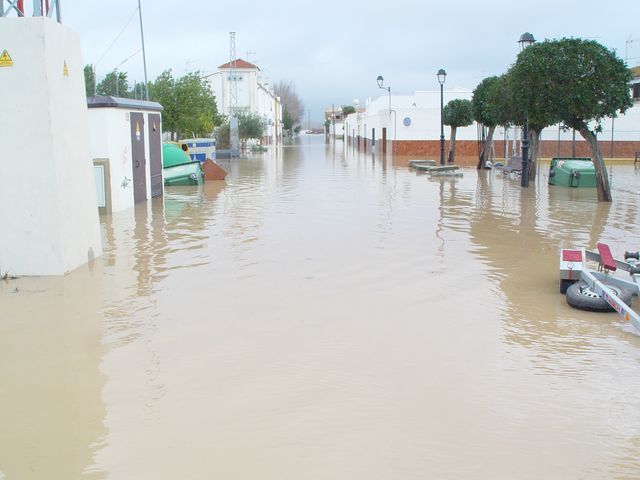 Las inundaciones 'llegan' hasta el Tribunal Superior de Justicia de Andalucía