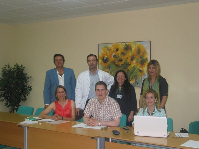 Profesionales sanitarios europeos visitan el Hospital Alto Guadalquivir