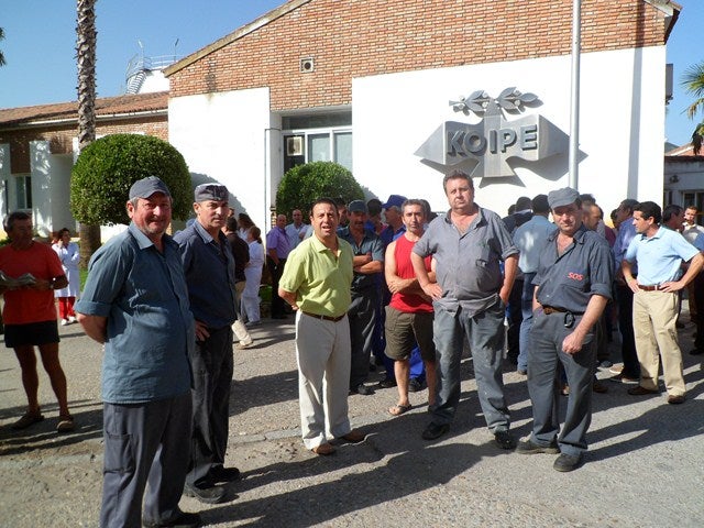 Los trabajadores de Koipe inician la batalla