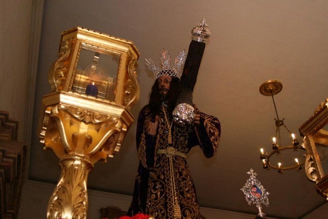 Marmolejo recibe a Nuestro Padre Jesús Nazareno