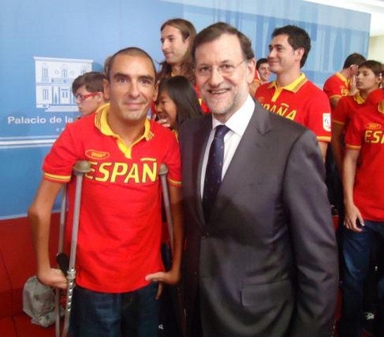 El nadador Miguel Ángel Martínez Tajuelo parte con opciones de medalla en los Paralímpicos de Londres