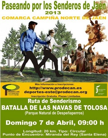 Prodecan organiza una ruta de senderismo por los enclaves de la Batalla de Bailén