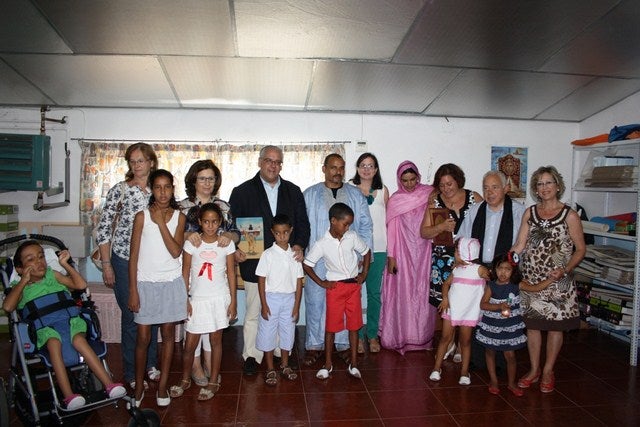 Tres familias y Aprompsi acogen durante el verano a niños saharauis con discapacidad