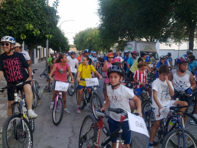Marcha ciclista en Lopera