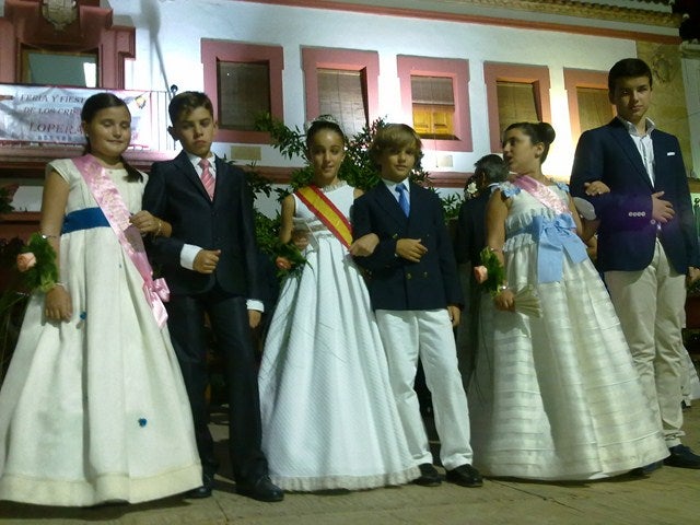 Elegidas las reinas de la Feria de los Cristos de Lopera