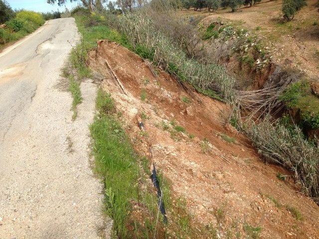El PSOE denuncia el enorme deterioro de varios caminos rurales del municipio
