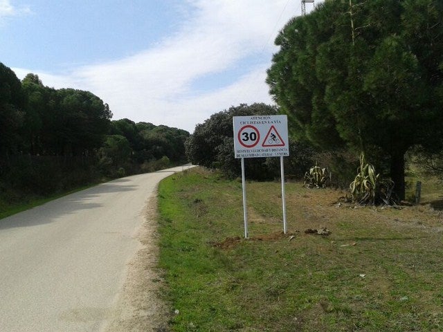 El Ayuntamiento señala para aumentar la seguridad la Carretera de la Cadena