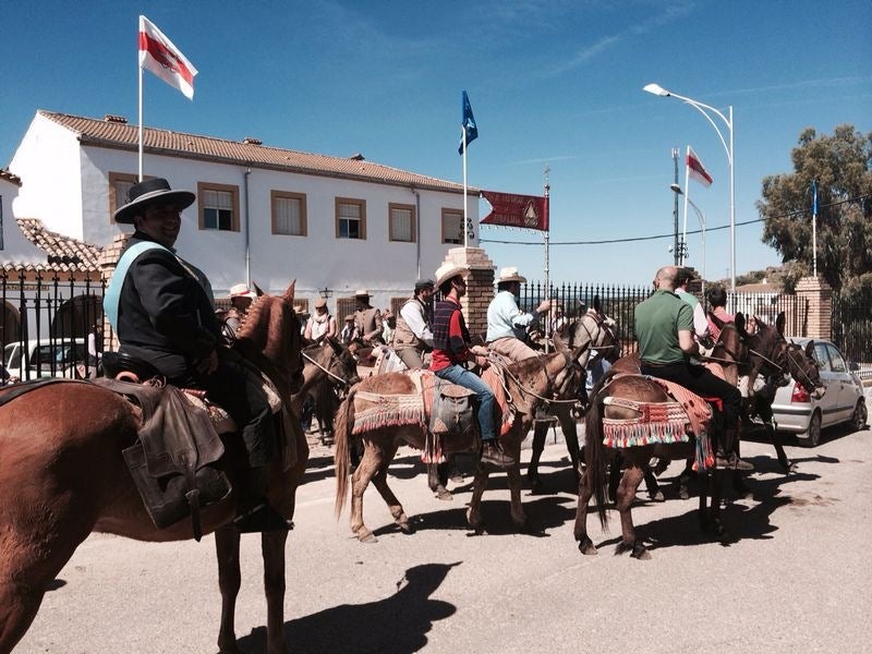 Los romeros abandonan el Cerro y comienzan su regreso