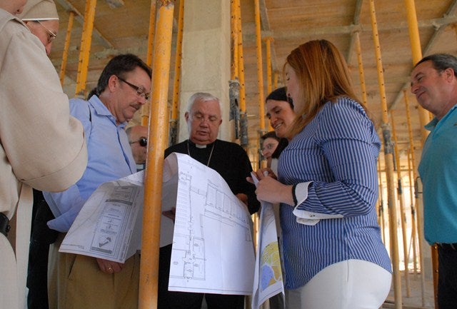 Las obras del Complejo Parroquial de San Eufrasio van a buen ritmo
