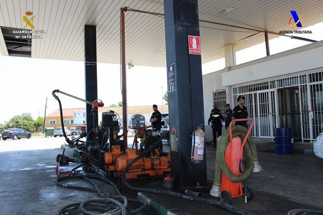 Dos detenidos en Arjona y Bailén en la desarticulación de una organización dedicada al fraude de hidrocarburos