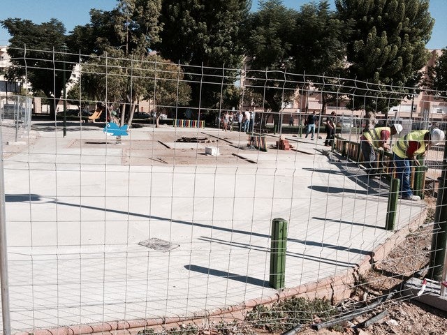 El Parque San Eufrasio, también en obras
