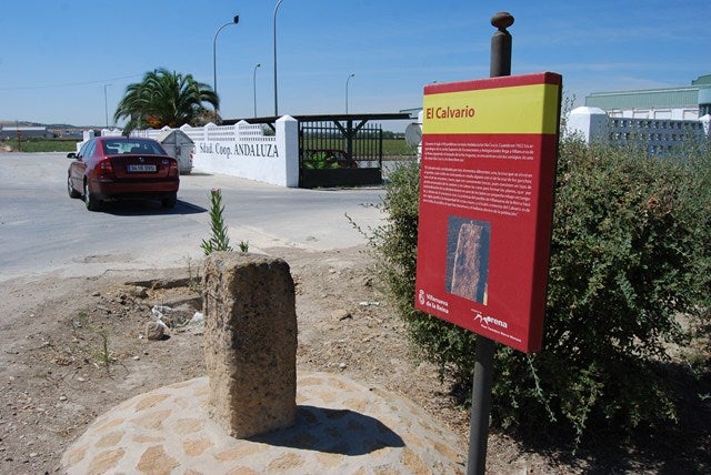Señalización de las piedras del Agujero