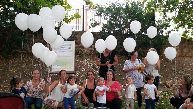 Más de 20 familias celebran la segunda jornada de convivencia a favor de la lactancia materna