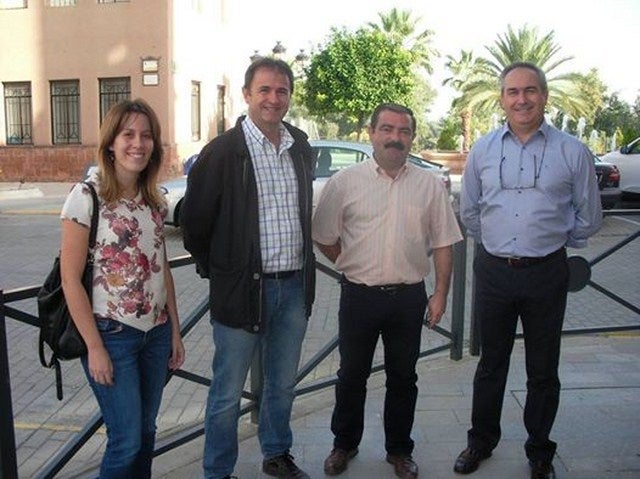 El Diputado de Infraestructuras visita Villanueva